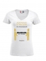 Mobile Preview: Damen T-Shirt 11 Bocksbeutel Abstand halten